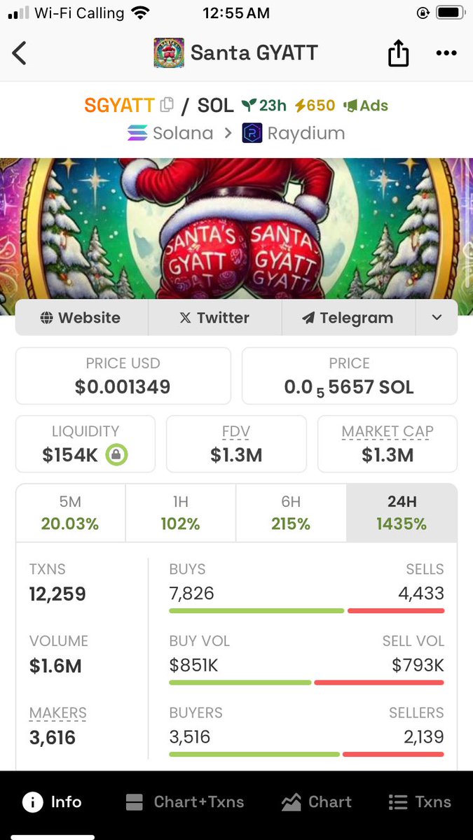 spookyTREASON's tweet photo. @CarsonYur $SGYATT community thriving right now 🚀 https://t.co/Iizj3BQ7vX