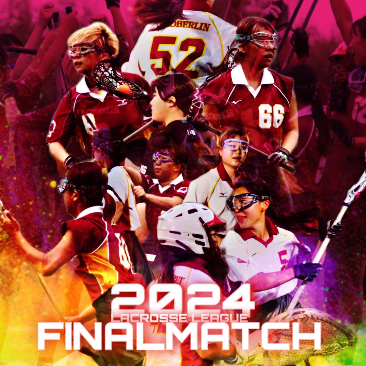 tnc_lacrosse's tweet photo. 【2024 LACROSSE LEAGUE🥍】
〜入れ替え戦日程〜

🗓12/14(土) 16:00~
vs埼玉大学
📍江戸川臨海球技場

24team最終戦です！✨️
必ず勝利し、全員で笑って終わります❕
応援よろしくお願いいたします🙇🏻‍♀️

 #春から桜美林  #桜美林大学  #桜美林のスポーツ  #桜美林大学女子ラクロス部 https://t.co/PgiyW9rDjh