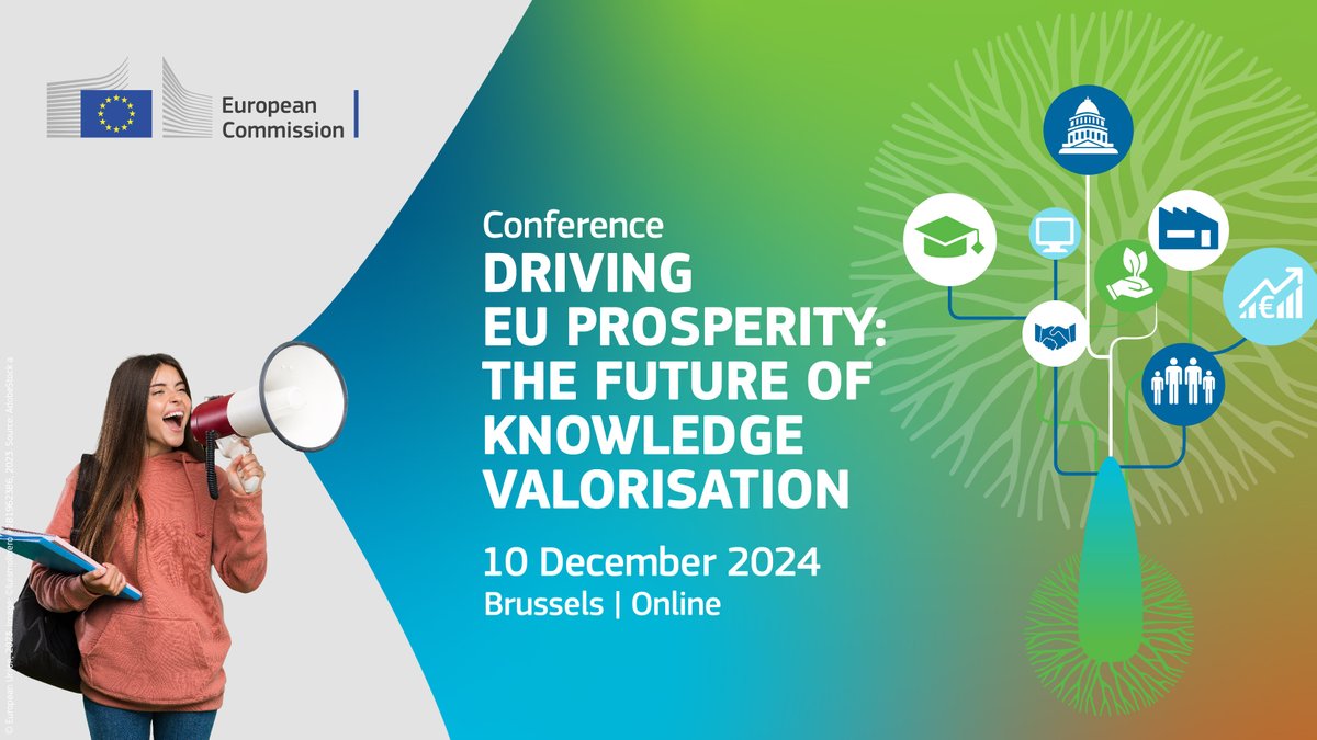 EUScienceInnov's tweet photo. How to unlock the true value of intellectual property & fuel innovation of EU companies & universities? Join us at our annual #KnowledgeValorisation event on December 10 to discuss it with experts of @EU_IPO & @EPOorg.
Explore more here ๐ https://t.co/sSzFat4Qwf https://t.co/vutKDd1tLA