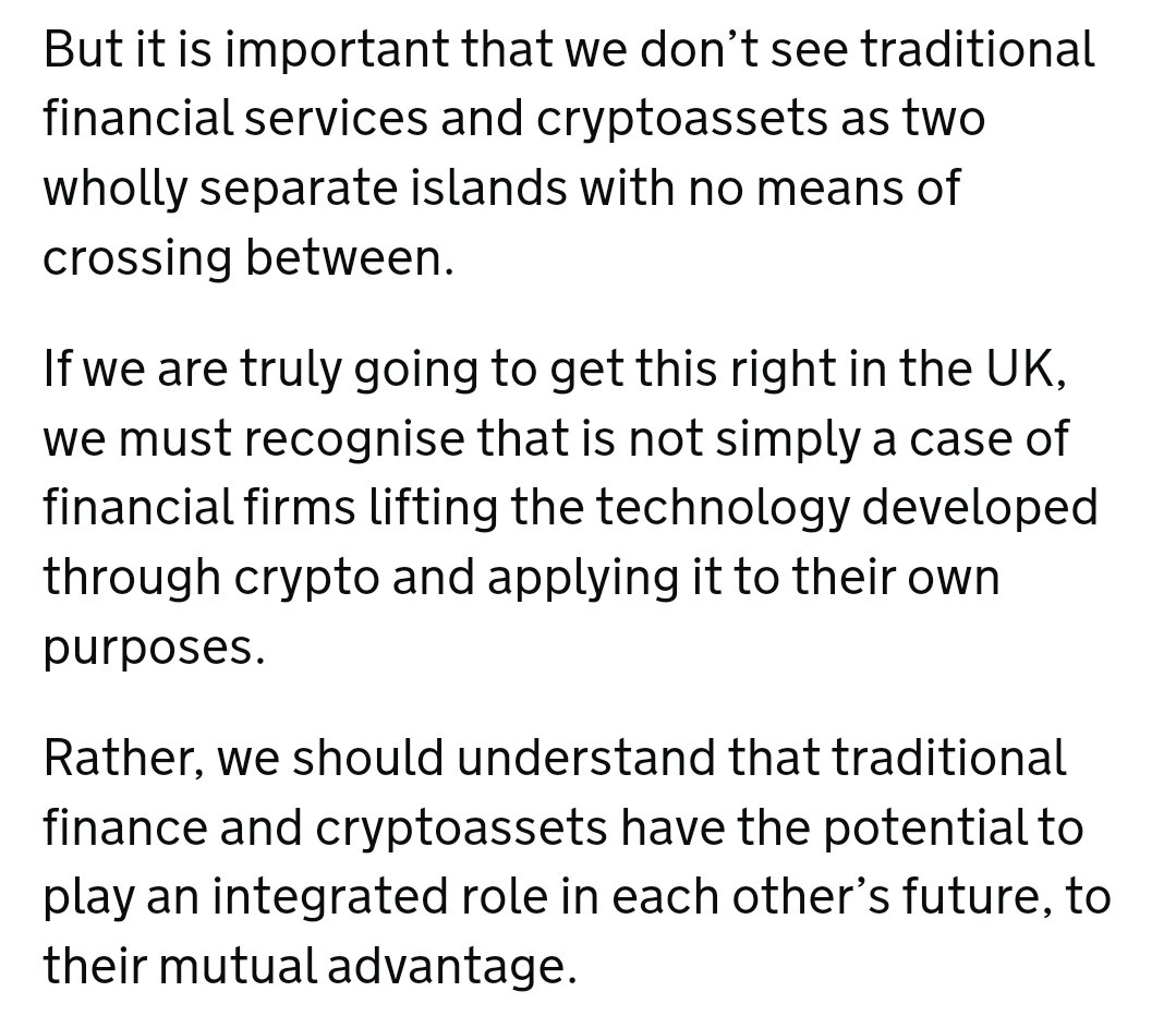 TelcoinFan's tweet photo. Reading #CU13, I'm struck by the similarity in language to the speech on Monday by UK MP @TulipSiddiq at the Tokenisation Summit. Speech is worth reading through a #Telcoin lens: https://t.co/0WMMlkYu2H
Alignment of #TradFi & #Crypto. #Stablecoin regulation, & more
$TEL the π https://t.co/NAFOM1AuVw