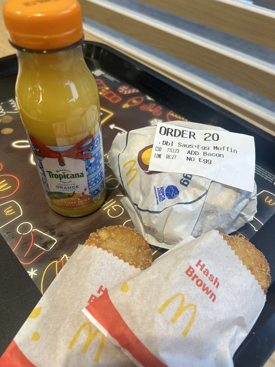 griffwebber's tweet photo. Monthly treat 😎 #maccies https://t.co/xD8V5yRWka