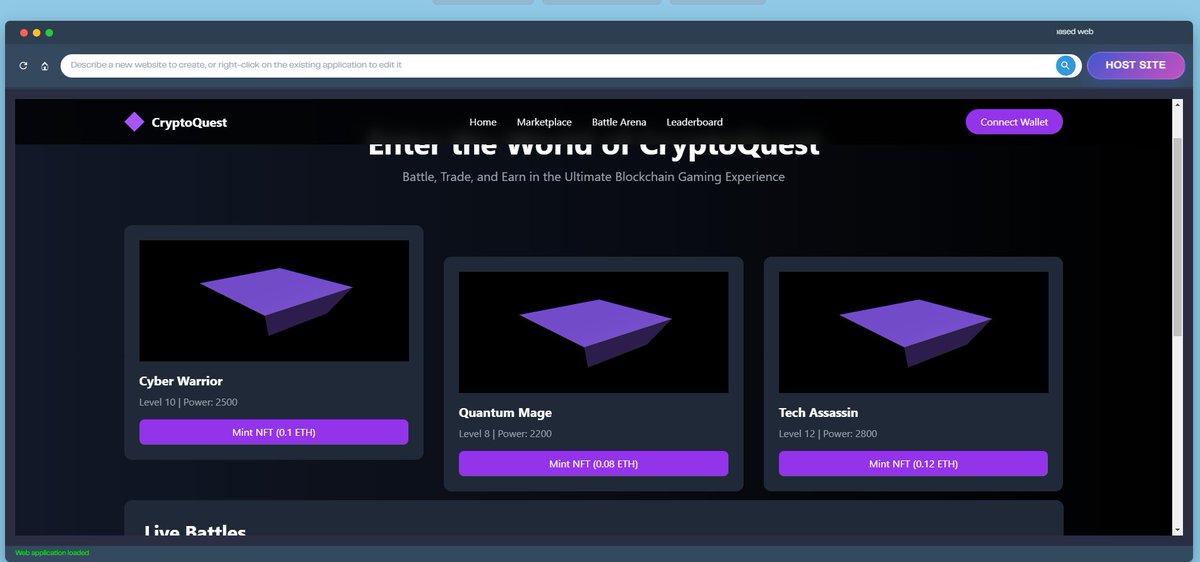 Tried $CRAFT to build a blockchain-based web game—mind-blowing results! A cool new AI use case in blockchain. The market cap is still early, don’t miss it like $UBC! 🚀

Try it yourself: sitecraftai.app <a href="/sitecraftai/">SiteCraft</a> 

CA: FxEkthSreHL1xLZjMya4FR98rFBnCrjuPrVr8kGSpump