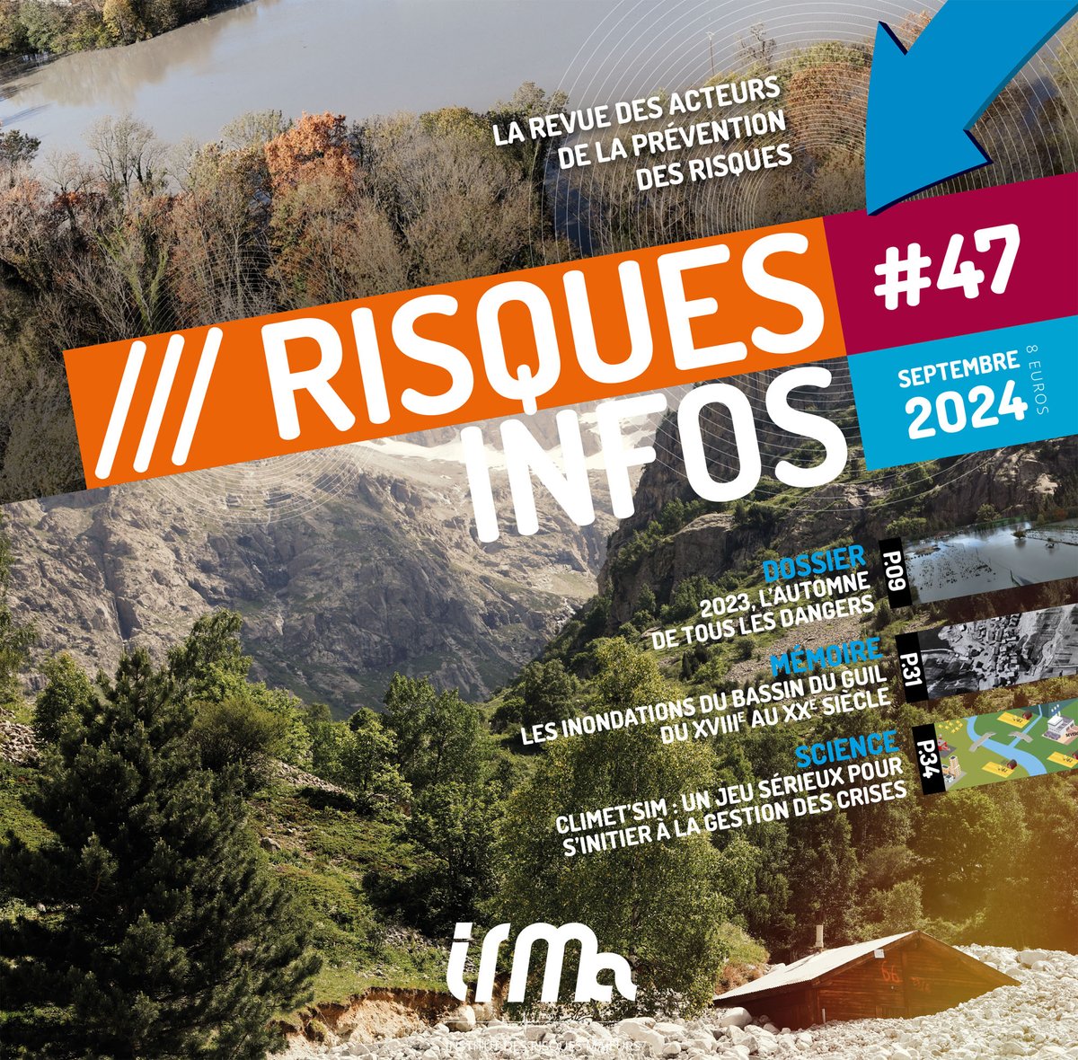 💧Il y a un an, les #AlpesDuNord faisaient face à des crues et glissements de terrain exceptionnels.

Le dernier Risques Infos (#47) revient sur ces événements et les leçons pour mieux anticiper 

Et de nombreux autres articles à lire !

📥Découvrez les : irma-grenoble.com/06publications…