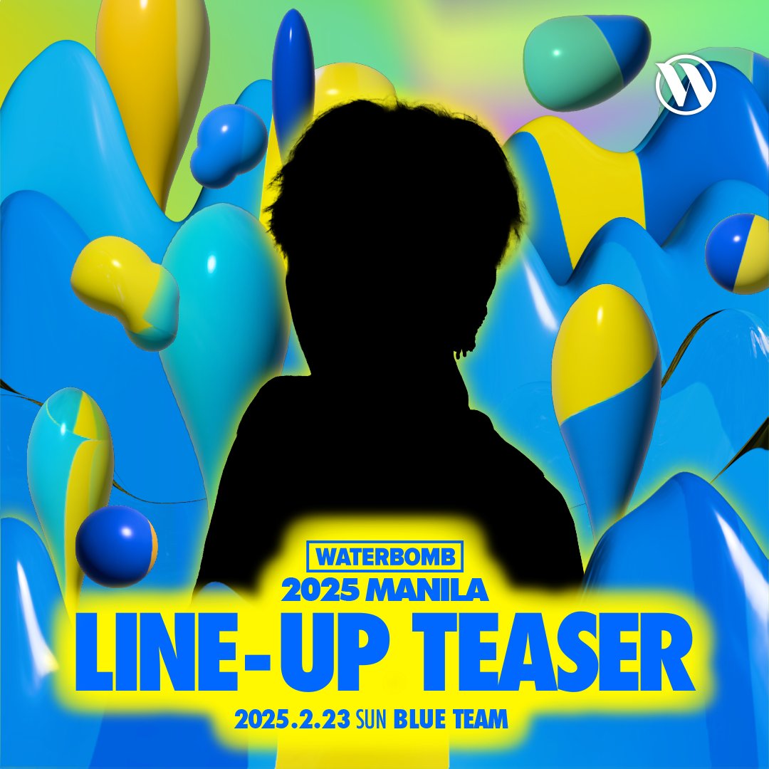 Waterbomb_PH's tweet photo. LINE-UP TEASER #1 🎵🎤🔥 𝑮𝑼𝑬𝑺𝑺 𝑾𝑯𝑶?

Tonight’s star is him! 🚀✨

This K-Pop sensation will surely turn the stage 𝑼𝒑𝒔𝒊𝒅𝒆 𝑫𝒐𝒘𝒏 with his fantastic performances and overflowing charisma! 💃🎤

Get ready because this artist will bring the best stage 2𝑼 at Waterbomb 2025 Manila! 🌊❤‍🔥

Keep an eye out for ticketing details that are dropping soon! 👀

#WATERBOMB
#WATERBOMB2025
#WATERBOMBMANILA
#WATERBOMBMANILA2025
#KPOP
#WaterMusicFestival 
#MusicFestival 
#LivePerformance