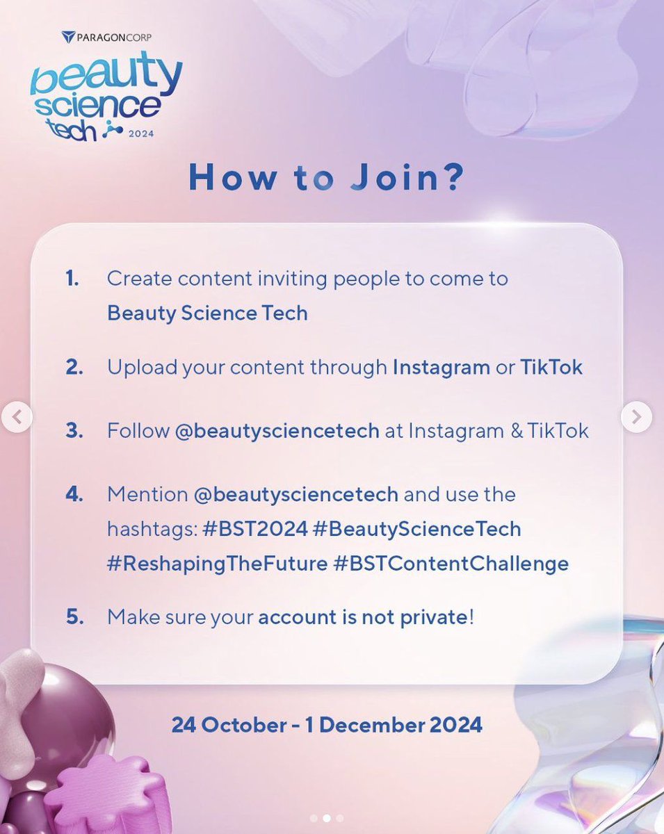 Yesii_31's tweet photo. @nisynwafer Dan karna gua orang nya kepo jadi gua ngecek IG nya BST ternyata mereka ngadain challenge yang hadiahnya super duper canggih, gilakk gak tuhh ada ip 13 dan hadiah menarik lainnya https://t.co/KHgH1J6SSP