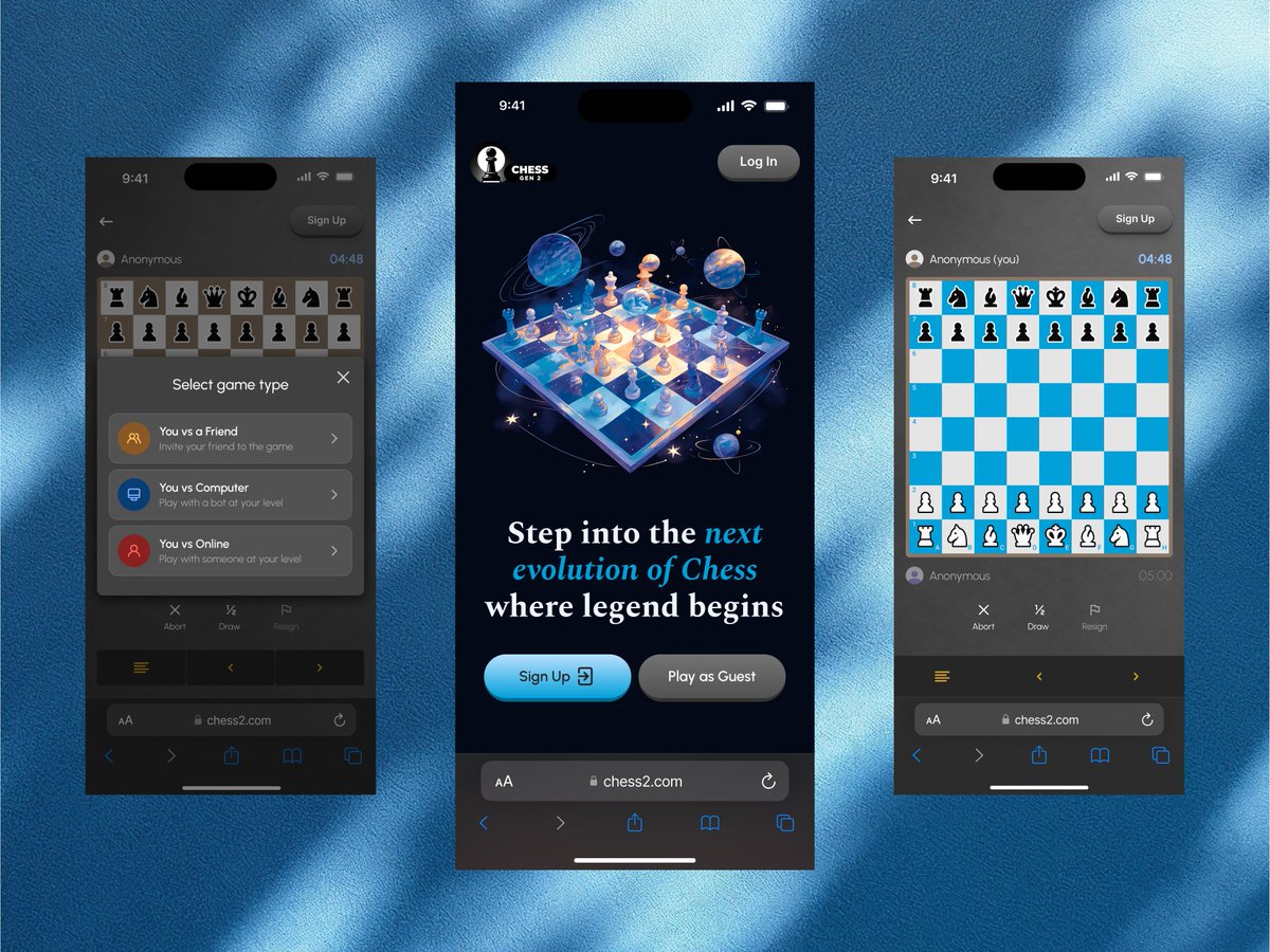 ashiouzzaman's tweet image. 𝗥𝗲𝗶𝗺𝗮𝗴𝗶𝗻𝗶𝗻𝗴 𝗖𝗵𝗲𝘀𝘀 𝗳𝗼𝗿 𝘁𝗵𝗲 𝗠𝗼𝗱𝗲𝗿𝗻 𝗘𝗿𝗮

What happens when the timeless game of chess meets 𝗰𝘂𝘁𝘁𝗶𝗻𝗴-𝗲𝗱𝗴𝗲 𝗱𝗲𝘀𝗶𝗴𝗻?

#UIUXDesign #ChessPlatform #ProductDesign
