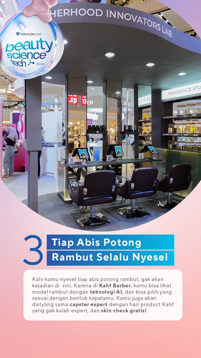 Yesii_31's tweet photo. @nisynwafer Yang bikin makin gokil lagi disini tuhh Selain bikin parfum dari AI kalian juga bisa bikin makeup atau skincare, Bener bener nih ya BST canggih parahhh sihh https://t.co/ZhUEQikzFw