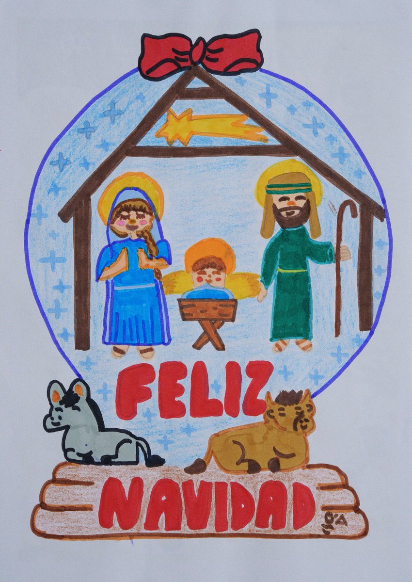 GestoresSevilla's tweet photo. 🖼️Éstas son las obras de Jesús Moreno Sánchez y Mateo Calderón Murillo, ganadores del VIII Concurso Infantil de Dibujo Navideño en categoría infantil y alevín.
¡Enhorabuena a los ganadores! https://t.co/YDIdKihPUP