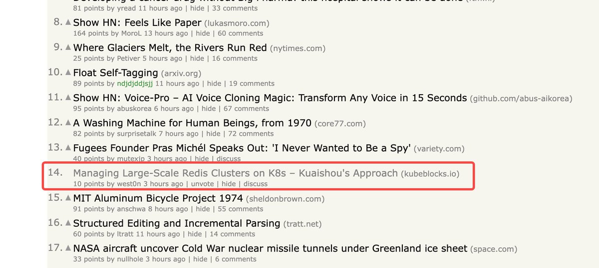 Good read: How Kuaishou manages large-scale Redis clusters on K8s. Real production experience, covering auto-scaling, monitoring, and ops automation.

Useful for teams running Redis on Kubernetes at scale. 
kubeblocks.io/blog/manage-la…

#Redis #Kubernetes
