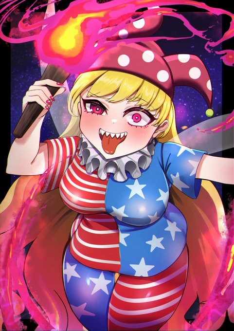 「イッツ、ルナティックターイム!」
#クラウンピース
#東方Project 