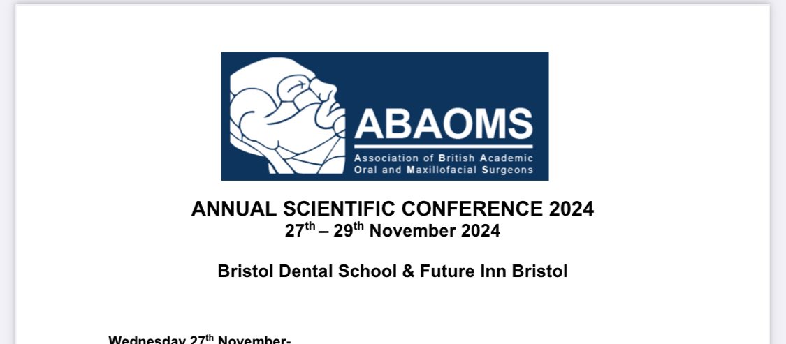 Looking forward to speaking at <a href="/abaoms/">ABAOMS</a>  annual conference today on the topic of coronectomy and addressing unwarranted variation in practice with a focus on follow-up protocols <a href="/RealisticMed/">Realistic Medicine</a>