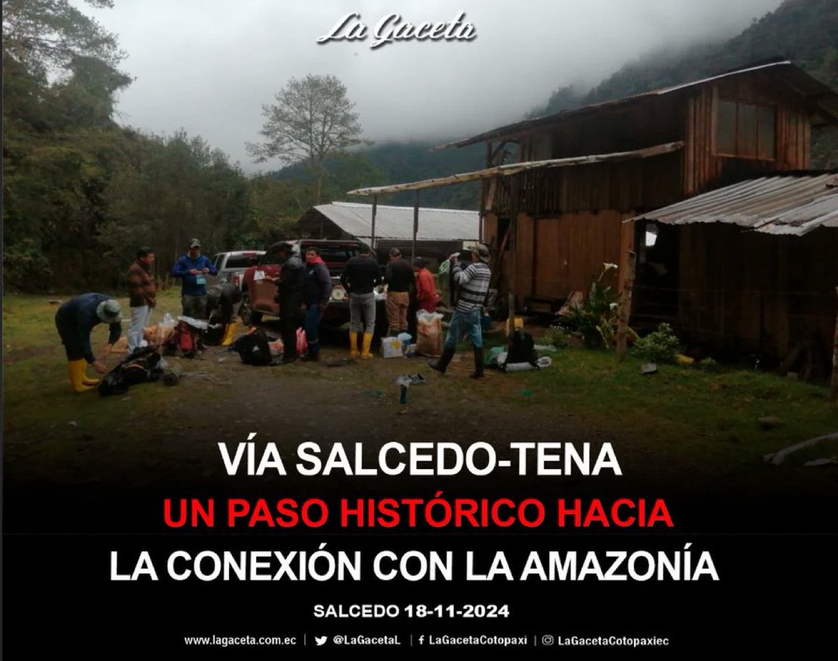 La apertura carreteras tiene efecto devastador en las áreas protegidas
Quieren abrir una carretera en el corazón del Parque Nacional Llanganates, la vía Salcedo-Tena
Miren lo que pasó con la vía Guamote-Macas en el Parque Sangay (celeste)
Habrá colonización y deforestación, en