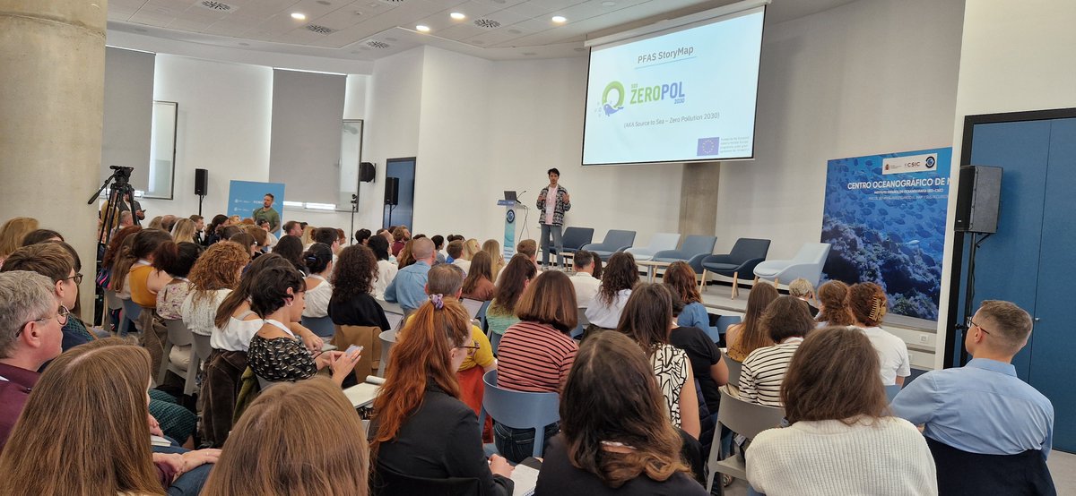 SourceToSeas's tweet image. SOS-ZEROPOL2030 is at the #CommOCEAN Conference in sunny Malaga! We dived deep into the world of ocean science communication, where we learned from our peers in the field and explored different science communication methods and tools. 
ow.ly/t3FL50Uhiz1