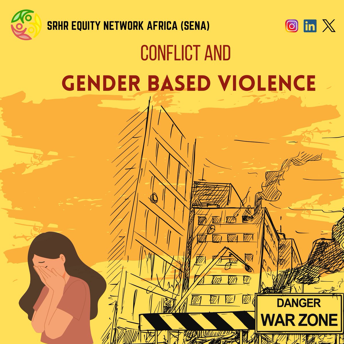 In East Africa, the effects of conflict on gender-based violence are devastating. 

To address these challenges, it is imperative that international donors and global stakeholders significantly increase funding for organizations that assist survivors of sexual violence 
#GBV