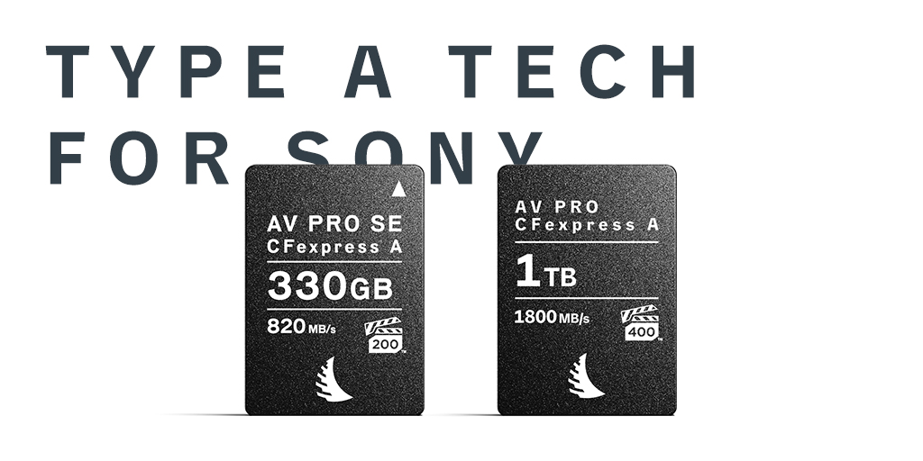 Explore our CFexpress Type A options to find the perfect card for your production needs. Both the AV PRO CFexpress A and AV PRO SE CFexpress A cards excel at maintaining the highest sustained speed possible for smooth video footage and reliable offloading.