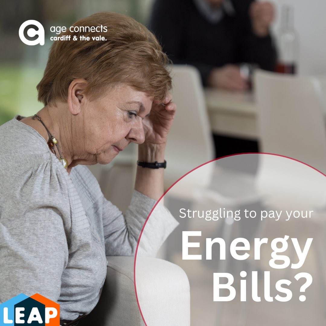 LEAP is here to help ❤️

If you or someone you know is struggling to pay their energy bills, the Age Connects LEAP project offers a FREE service that can help.

Call us on 0800 060 7567 to find out more.

#AgeConnects #ACCV #Volunteering #MoneySaving #LEAP #EnergySaving