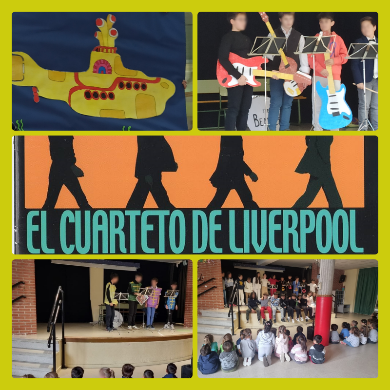 CEIP Ntra. Sra. del Villar (@colensvillar) on Twitter photo #SemanaDeLaMúsica/ #MusicWeek 🎶🎵
Excelente actuación del alumnado de 5º y 6º EP en la obra "El cuarteto de Liverpool" 🎸👏
#YosoyDeMúsica #NosImportaLaMúsica #SantaCecilia #DíadelaMúsica <a href="/thebeatles/">The Beatles</a> <a href="/CrisFagot/">cris_fagot</a> #SemanaDeLaMúsica/ #MusicWeek 🎶🎵
Excelente actuación del alumnado de 5º y 6º EP en la obra "El cuarteto de Liverpool" 🎸👏
#YosoyDeMúsica #NosImportaLaMúsica #SantaCecilia #DíadelaMúsica <a href="/thebeatles/">The Beatles</a> <a href="/CrisFagot/">cris_fagot</a>