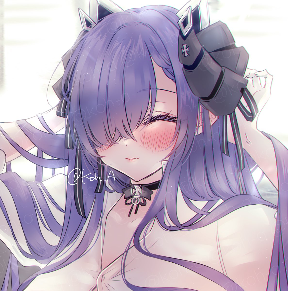 Koh_A's tweet photo. 着せ替えのアウグストちゃん  #アズールレーン
着せ替えでの微笑みがとてもとてもかわいい
pixiv https://t.co/oAEImKI1nI https://t.co/VvWVOrDhPV