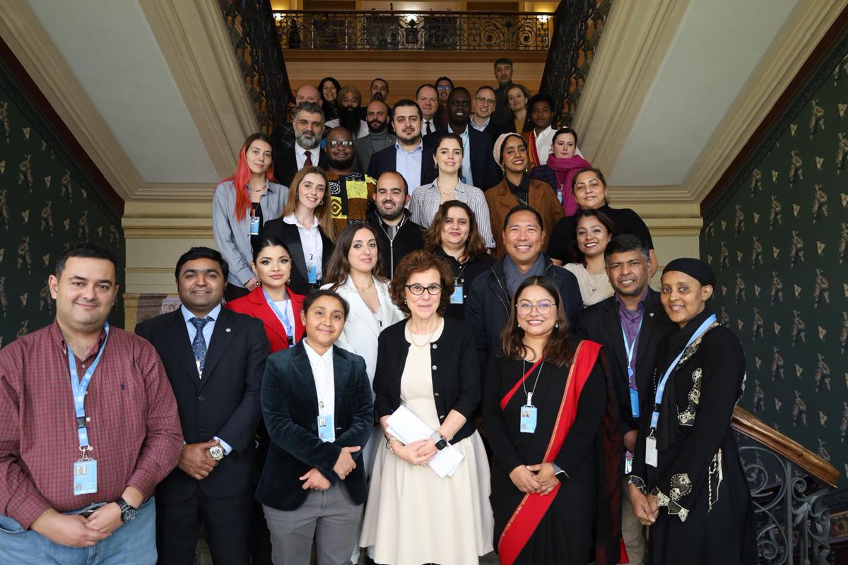 NadaNashif's tweet photo. Uplifting dialogue w/ our 2024 @UNHumanRights Minority Fellows! They are leading efforts to advance minority rights in the most challenging contexts. 

Their determination reminds us: human rights are universal, indivisible &amp; worth every fight. Learn more: https://t.co/ffSP4b6eyg https://t.co/pkiUOu2u6N