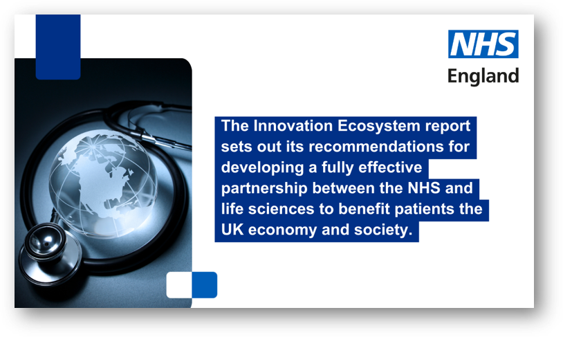 HealthInnovMcr's tweet image. NEWS: A new report from the Innovation Ecosystem Programme sets out recommendations to transform how the NHS develops and adopts healthcare innovations. 

🔗 Read the full report here: bit.ly/3B5rAYd #NHSEngland