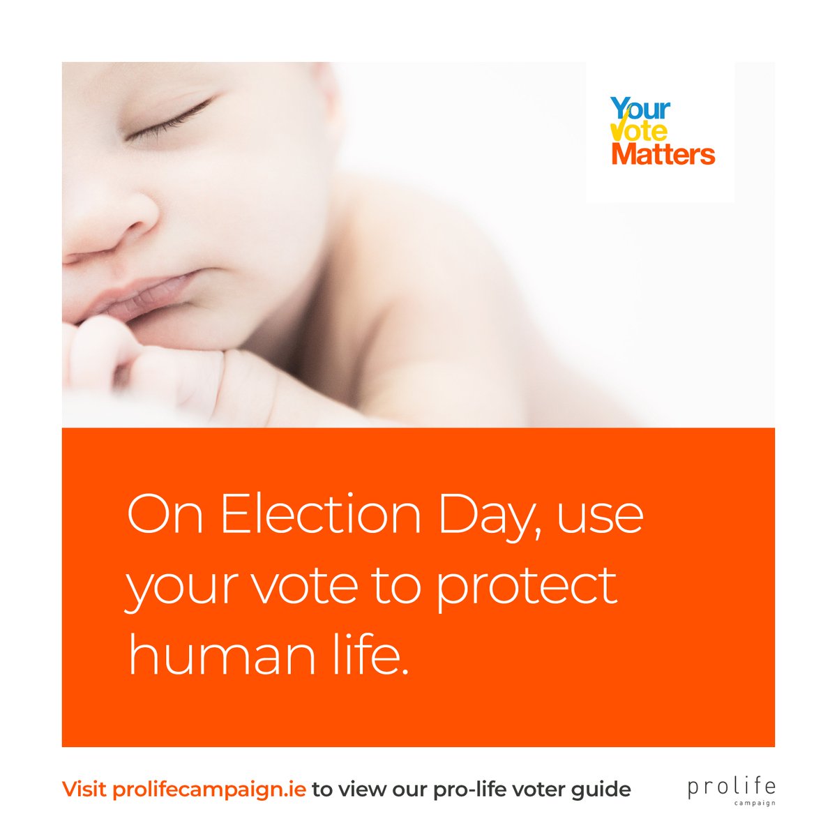 prolifecampaign's tweet photo. For those asking about voting pro-life in tomorrow's General Election: This election will shape key policies for years. Our comprehensive Voter Guide ranks candidates by their stance on right to life issues. Vote wisely by starting with your preferred pro-life candidates and then rank other candidates - 2nd, 3rd, 4th - preference votes to keep the most radical pro-abortion candidates OUT! By using the PR voting system to our advantage, we can maximise the pro-life presence in the next Daíl. See our comprehensive voter guide here to find out more: https://t.co/X2w4Tza66u 🗳️ #GE2024