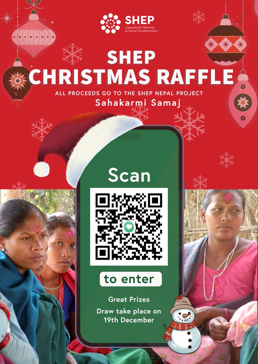 Sahakarmi Samaj - Nepal Christmas Raffle 2024 

idonate.ie/raffle/Sahakar… 

Folks we are now at €1260 for our Nepal appeal. Thank you for your most gracious generostity. If you havent bought a ticket/s for the raffle there is still plenty of time.  Click link to enter.