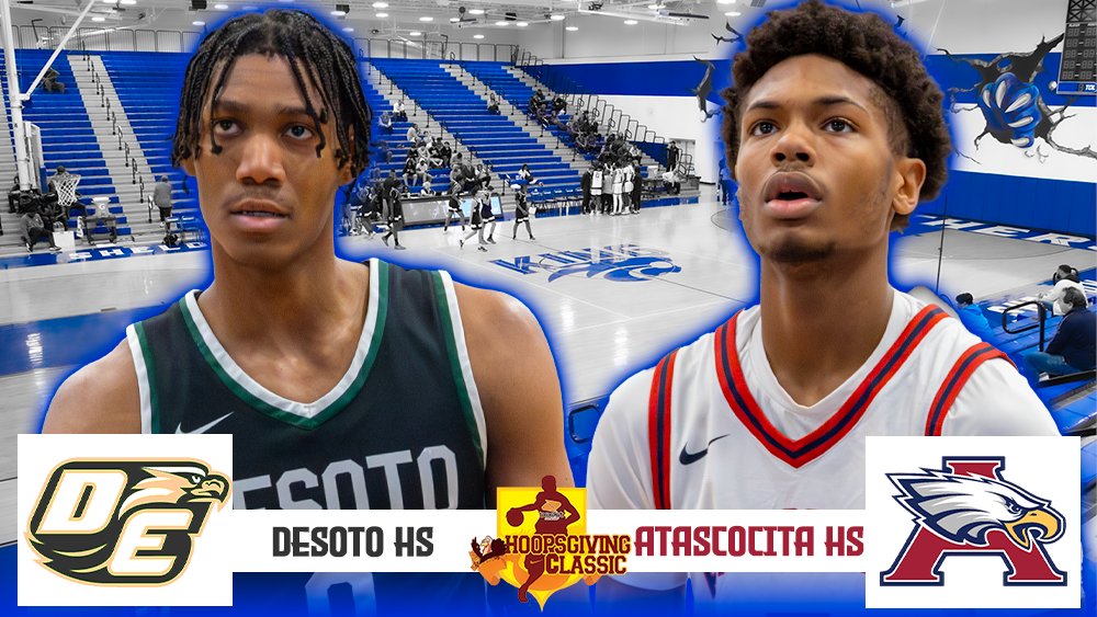 WATCH GAME RECAP⬇️
youtu.be/Wn5MKGKBiWQ
<a href="/RcsSports/">Jim Hicks</a> Hoopsgiving Classic

<a href="/DesotoMbb/">Desoto Men's Basketball</a> 
vs
<a href="/AHS_Eagle_BBall/">AtascocitaBasketball</a> 

<a href="/PUSHExposure/">PUSH Exposure Services</a> <a href="/djones8301/">Doug Jones</a> <a href="/roberthatter/">robert hatter</a> <a href="/GASOMass/">Ryan Massad 🔎</a> <a href="/CamerenPaul/">Cameren Paul</a> <a href="/Johnson12Kayden/">Kayden Johnson</a> <a href="/tymere_23/">Tymere Singleton</a>  <a href="/adamboyd2026/">Adam Boyd</a> <a href="/SalanoaZayson/">Zayson Salanoa</a> <a href="/JonKekeocha/">Jonathan Kekeocha</a> <a href="/JValenzuela2026/">Jesus Valenzuela</a>