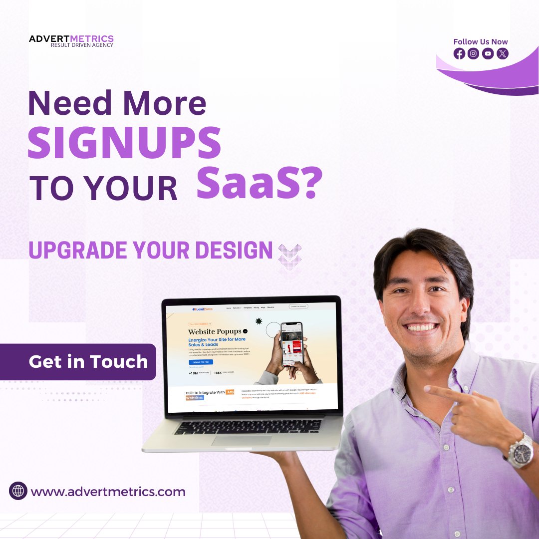 advertmetrics's tweet image. An intuitive, engaging design invites users to explore. Let’s make your SaaS app’s UX stand out. Click the link below to get started!
advertmetrics.com/website-design…

#SaaSDesign #Advertmetrics #DigitalMarketing #UXDesign #EngagingDesign #AppGrowth #DriveSignups