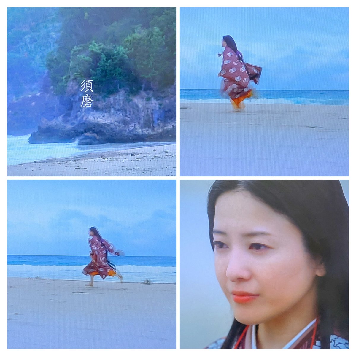 3710fumio's tweet photo. 神戸生まれ、神戸育ちの私は、この海が須磨だとは絶対に思えないんですが、言わないでおきます。

＃光る君へ ＃大河ドラマ https://t.co/z0JVyYNKRP