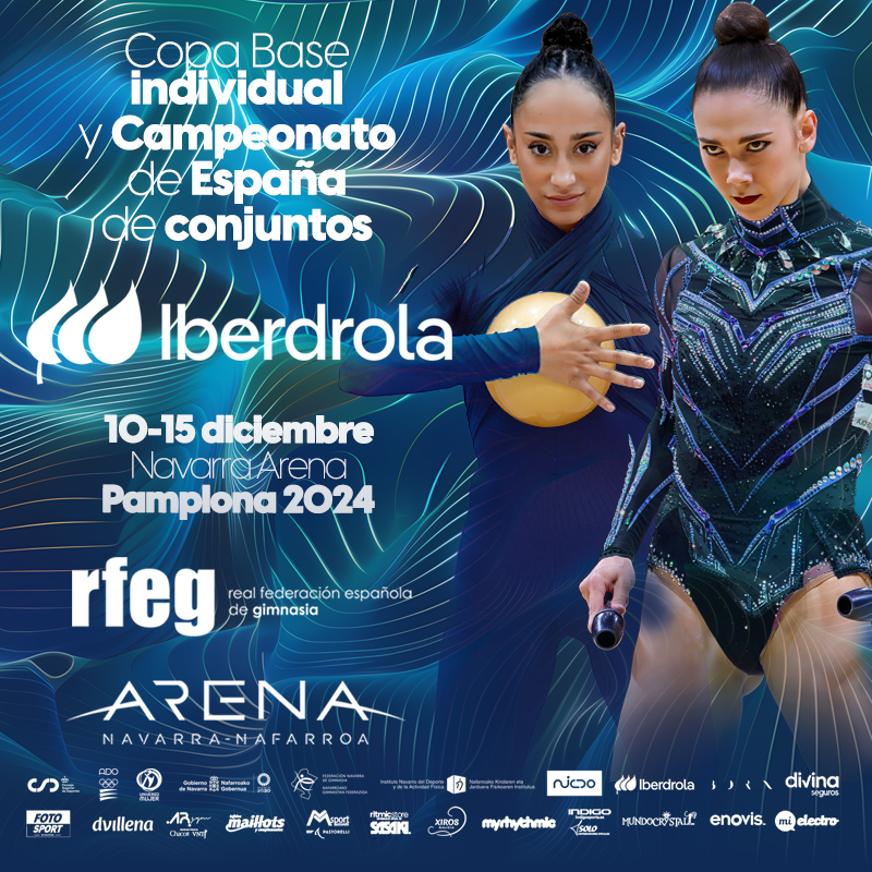 #NOTICIA 🔊 Ya disponible el programa y minutaje de la Copa Base individual Iberdrola y Campeonato de España de conjuntos Iberdrola que se celebrará en #Pamplona24 del 10 al 15 de diciembre🤩

👉 rfegimnasia.es/microsite/Url/…