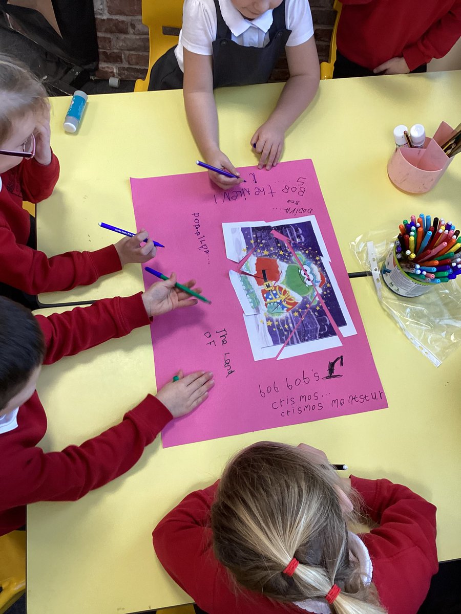 Malpas_Park's tweet photo. Da iawn, Blwyddyn 1, for showing great teamwork and resilience when trying to piece together the cover of our new book. You made super guesses at the title too! #MPPSY1 @helenbowen1 @EAS_LLCEnglish https://t.co/ctQ6x7e6i8