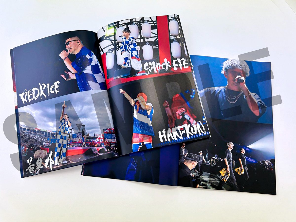 FC「風乃軍団」限定‼️】 湘南乃風20周年記念パンフレット 受注販売