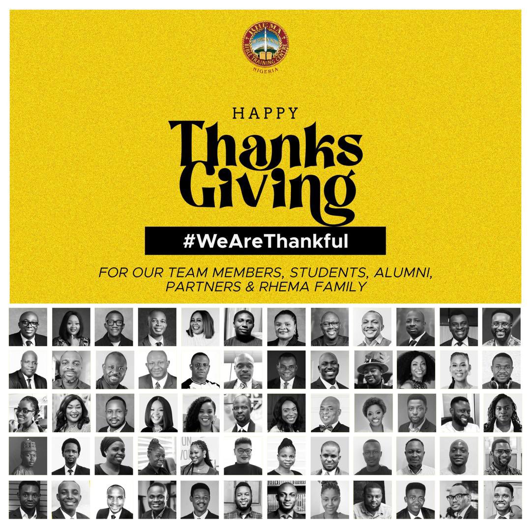 ToksAdejuwon's tweet photo. As we celebrate Thanksgiving Day today, I want to remind us all of the abundant goodness of our Father God. We have so much to be thankful for—His unwavering love, constant protection, and unfailing provision for each and every one of us.

Despite the economic challenges, we have taken remarkable strides both as individuals and as an organization. This year alone, we successfully held our annual conferences across various campuses, launched the Women’s Conference, hosted the RMAI and REACH Conferences, and graduated more students than ever before!

Additionally, our headquarters building, which we purchased this year, is currently undergoing renovations—a testament to God’s graciousness and generosity.

I also want to take a moment to express my heartfelt gratitude to the Father for each of you, our dedicated team members; for your support, commitment, and dedication to the vision of the organization. We are particularly grateful for your generosity in giving towards the ongoing building project. Many of you have given time and again and are still giving.

Finally, as we celebrate today, I encourage you to reflect on the past eleven months and recognize the great things the Lord has done in your life. He is indeed faithful!