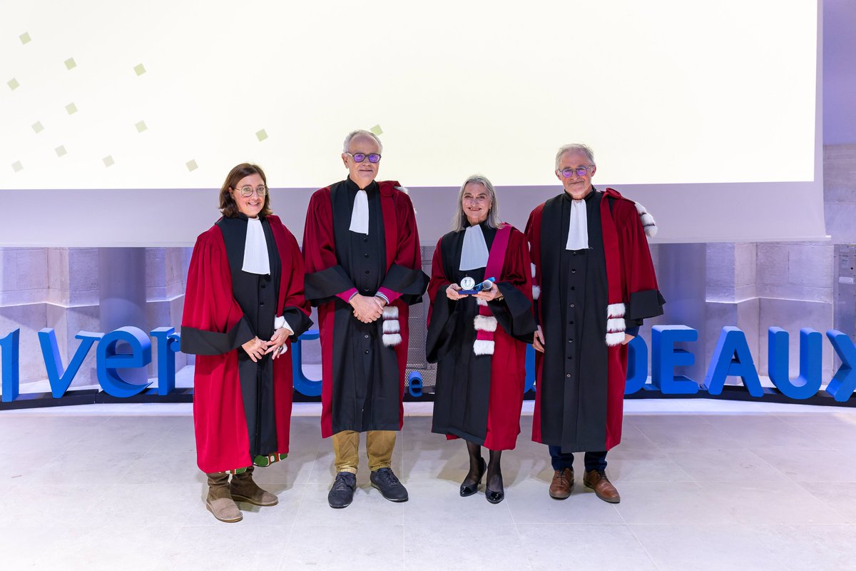 Professor Frances Separovic (@francesbiophys) on Twitter photo Thank you to <a href="/univbordeaux_EN/">University of Bordeaux</a> for honouring me with award of Docteur Honoris Causa. Photos of the magnificent ceremony taken by Noel Fouque. Thank you to <a href="/univbordeaux_EN/">University of Bordeaux</a> for honouring me with award of Docteur Honoris Causa. Photos of the magnificent ceremony taken by Noel Fouque.