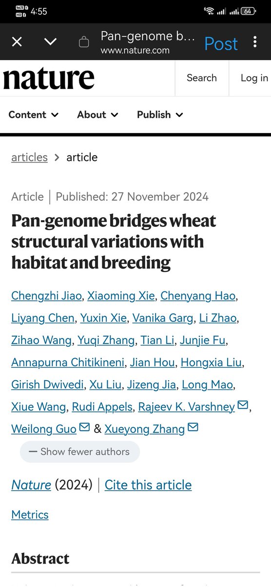Congratulations <a href="/rajvarshney/">Rajeev Varshney FRS</a> and all coauthors!