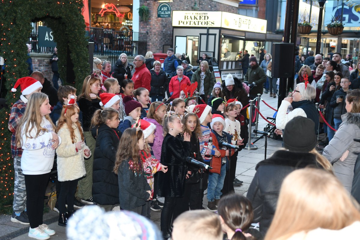 We Are Warrington (@wearewarrington) on Twitter photo There’s nothing quite like choir music at Christmas, so don’t miss out on upcoming choral performances at <a href="/GoldenSquareUK/">Golden Square</a> 🎶
<a href="/WarringtonChoir/">Warrington Choir</a> will perform on 14th December at 12 pm. Sacred Heart at 6 pm on the 12th, followed by <a href="/PenkethSchool/">Penketh High School</a> on the 19th at 6 pm. There’s nothing quite like choir music at Christmas, so don’t miss out on upcoming choral performances at <a href="/GoldenSquareUK/">Golden Square</a> 🎶
<a href="/WarringtonChoir/">Warrington Choir</a> will perform on 14th December at 12 pm. Sacred Heart at 6 pm on the 12th, followed by <a href="/PenkethSchool/">Penketh High School</a> on the 19th at 6 pm.