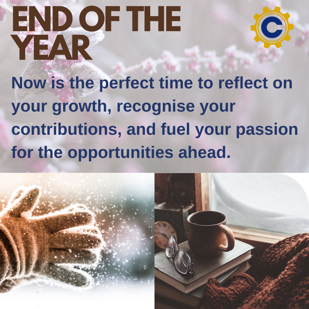 Clockwork_Jobs's tweet image. "The end of the year is a time to pause and reflect. Consider the progress you've made and the impact of your work. Acknowledge the challenges you’ve overcome and the lessons they brought."
 #YearEndReflection #PersonalGrowth #ReflectionTime #SelfImprovement