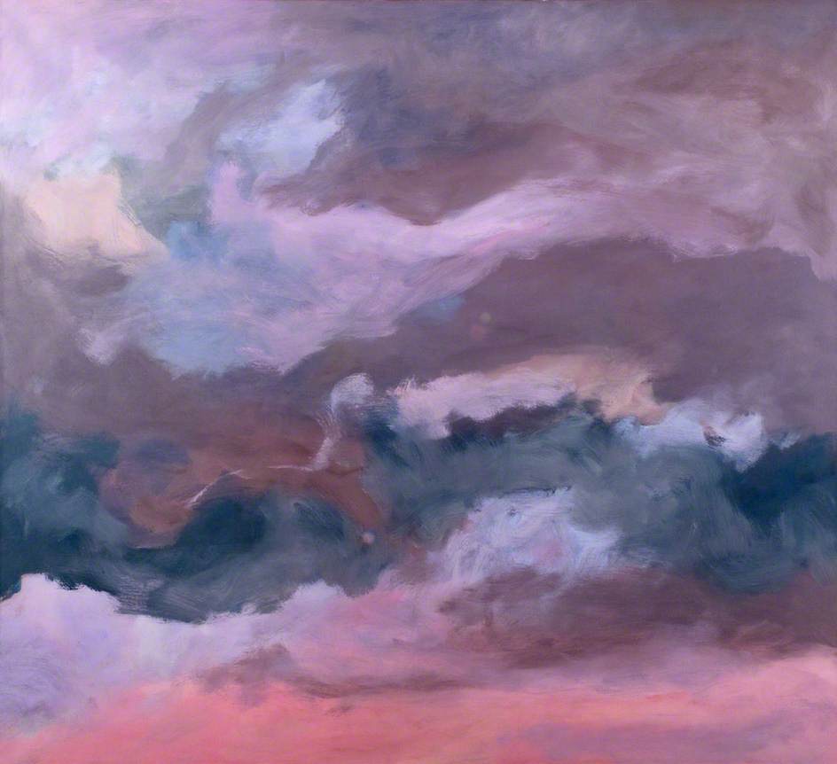 Today's #OnlineArtExchange is weather for 'A Weather Eye' at <a href="/McManusDundee/">The McManus</a> 👉 mcmanus.co.uk/exhibitions/we…

This beautiful stormy sky features in the exhibition 🌧️

'Storm at Sea Remembered, Romasaig (o/c 531)' by Jon Schueler (1916–1992) © Jon Schueler estate. 📷 McManusDundee