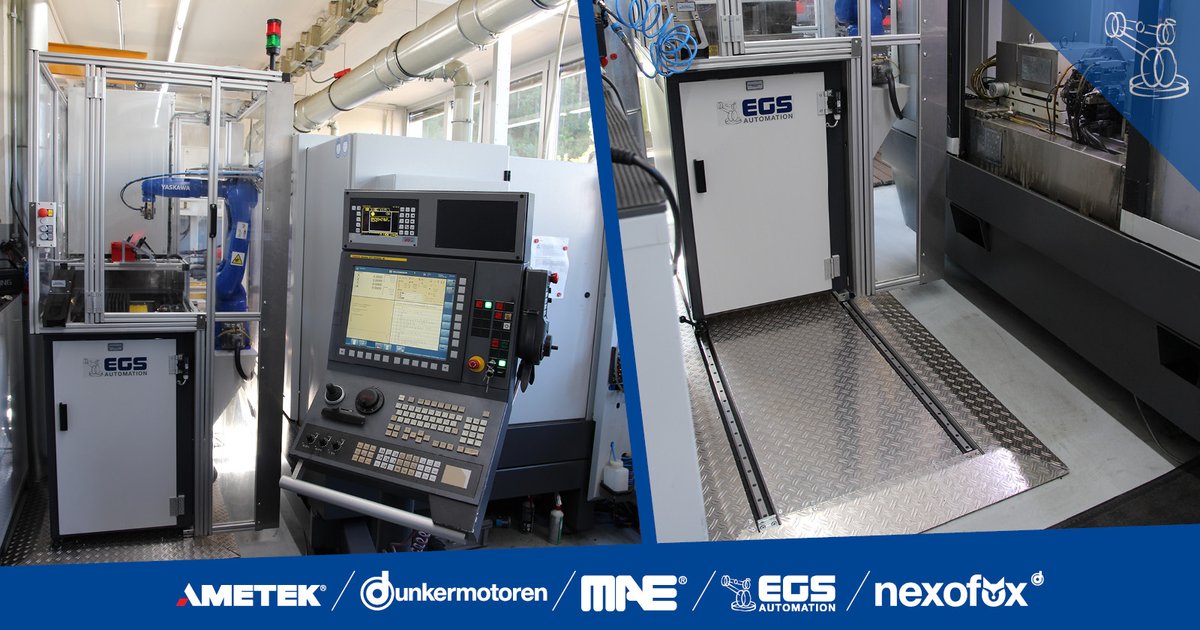 Effizienzsteigerung des vorhandenen Maschinenparks, 👇
SUMO Standard Automationsysteme verbessern Auslastung von Maschinen
💥SUMO Multiplex an einer vorhandenen Schleifmaschine.
💥Volle Zugänglichkeit der Maschine
💥Autonomiezeit mehrere Schichten

ametekcdn.azureedge.net/mediafiles/pro…