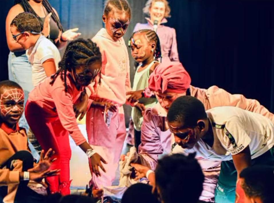 book_driveug's tweet photo. At the #Kitf, the kids were mesmerized by a mind-blowing performance by @oteam! We glad to have been part of such a day of creativity and joy.

A big thank you to all the parents for trusting us with their kids and making the #BooksAreToysToo mission a top priority on their list https://t.co/0vBLZQ7tDF