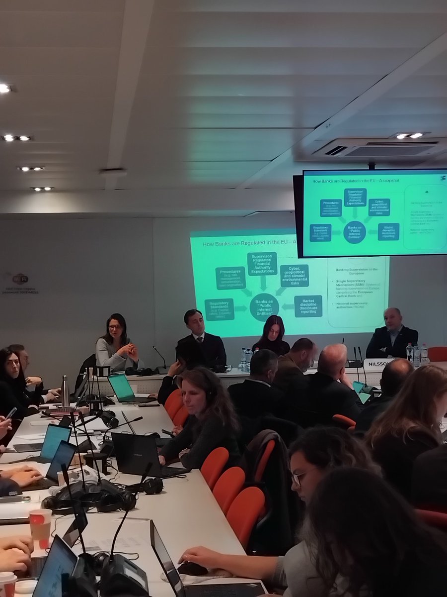 New regulatory challenges, climate, phisical and transitional risks, + cooperatives banks contribution to the future of #Eu #agriculture addressed by Ms Nina Shindler, CEO of <a href="/EACB_News/">EACB</a> during the session on Access to #Finance &amp; #investments needs.