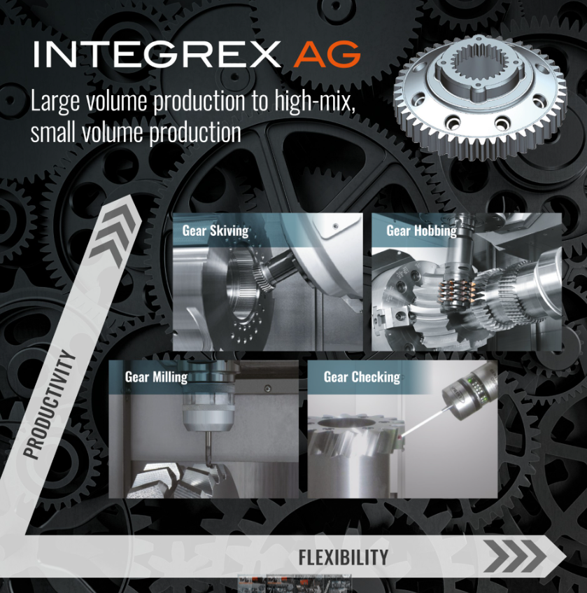 MazakEurope's tweet photo. INTEGREX i-350H ST AG – Optimise costs, maximise efficiency! ⚙️

Gear cutting, measurement, and multi-tasking in one setup reduces costs and boosts efficiency.

See it in action at our Open House! 📅 Register now: https://t.co/6ji0q87m9s

#Mazak #OpenHouse #MultiTaskingMachine https://t.co/9MALOjWY22