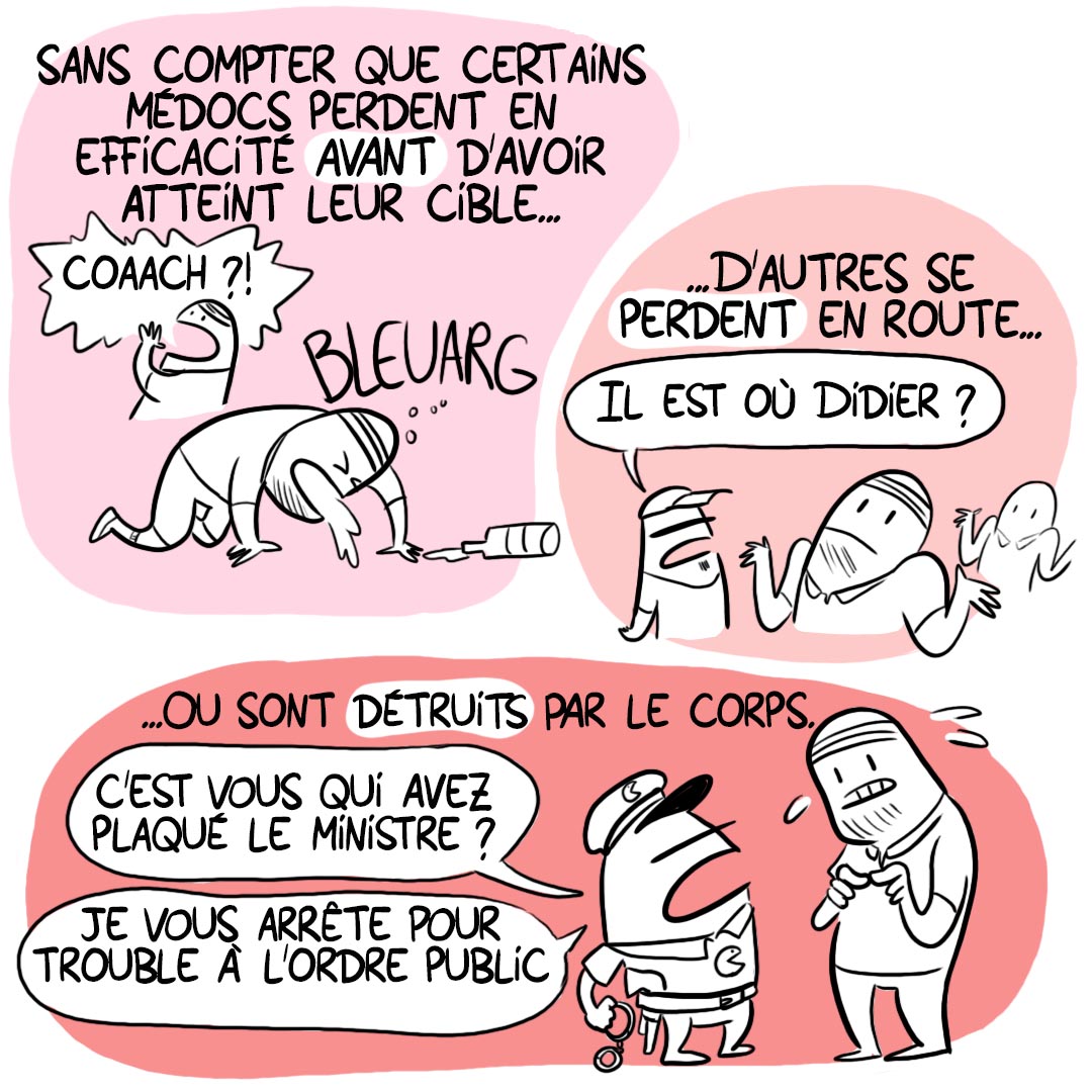 CNRS_Alsace's tweet image. 🗨️𝗕𝗗𝑒́𝑐𝑜𝑢𝑣𝑟𝑜𝑛𝑠 CORELMAG 5/13
Concevoir des taxis à protéines pour (dé)livrer des médicaments avec précision : un défi relevé par l&apos;@IPCMSlab ! 
Découvrez ce projet en BD  1 jour = 1 vignette @AgenceRecherche @CNRS @CNRSchimie #SAPSCNRS #sante #chimie #materiaux