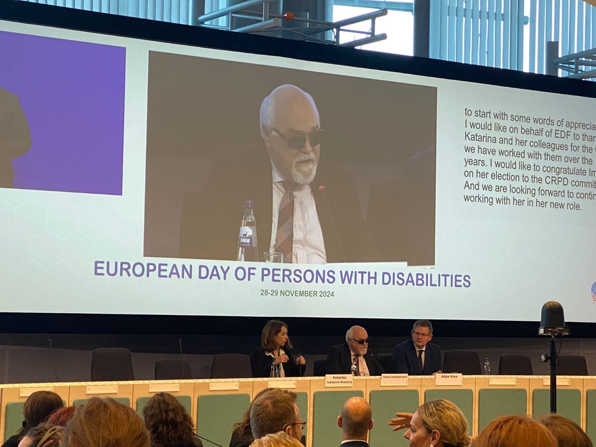 European Disability Forum tweet media