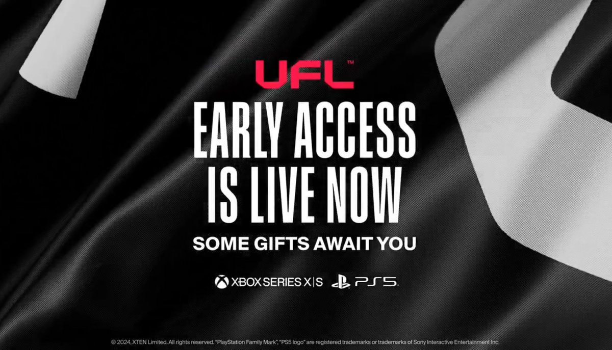 TowerGamingVG's tweet photo. الدخول المبكر للعبة UFL متوفر الآن ✅⚽️

على أجهزة Xbox Series وPlayStation 5 https://t.co/lBAJulyfmg