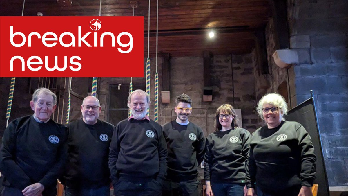 Cunningly Good Group (@cunninglygood) on Twitter photo 🚨BREAKING NEWS!🚨
To celebrate the significant birthdays of both the Dundee Society of Bellringers and Scotland’s oldest ship, <a href="/HMSUnicornship/">HMS Unicorn</a>, a ‘Quarter Peal’ was achieved at the Old Steeple Tower, Dundee.Â
Read more here: i.mtrbio.com/rexyjzmmce
#scotlandsoldestship 🚨BREAKING NEWS!🚨
To celebrate the significant birthdays of both the Dundee Society of Bellringers and Scotland’s oldest ship, <a href="/HMSUnicornship/">HMS Unicorn</a>, a ‘Quarter Peal’ was achieved at the Old Steeple Tower, Dundee.Â
Read more here: i.mtrbio.com/rexyjzmmce
#scotlandsoldestship