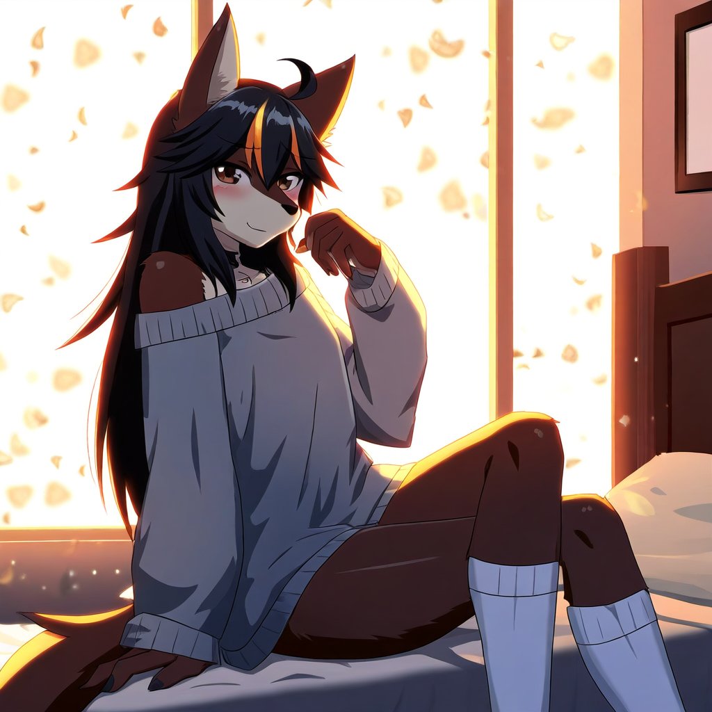 Hi! #furryartist #furryaiartist #furryfandom