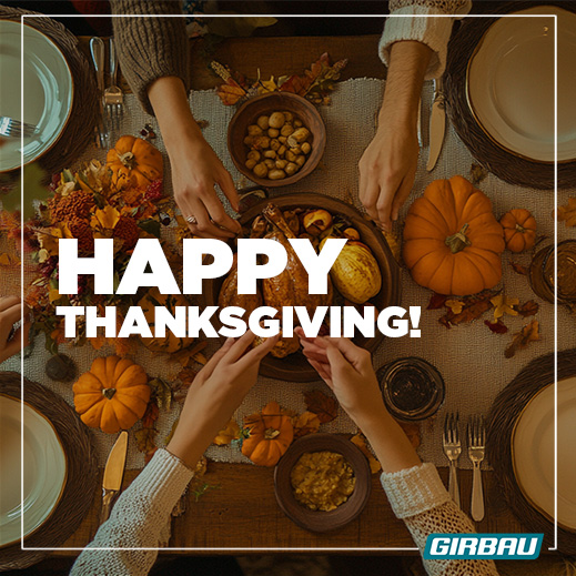 Today is Thanksgiving, and we want to take a moment to express our gratitude to all of our clients, partners, and team members for their trust and continued support. We are truly thankful to be on this journey together.

Happy Thanksgiving! 🦃🍂

#Thanksgiving #Girbau #gratitude