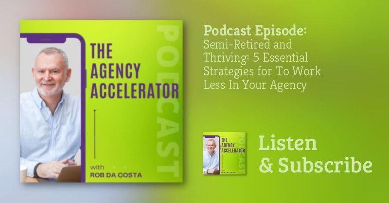 Ruthless prioritisation is the key to unlocking a true work-life balance. I learned this firsthand when I cut my working week to 3 days without sacrificing client satisfaction or revenue. Learn more in this week's podcast. buff.ly/4fLXs3i  #WorkLifeBalance #Productivity