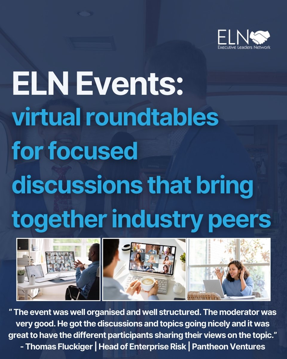 ExecutiveLN's tweet image. 4/7

#virtualroundtables #businessconnections